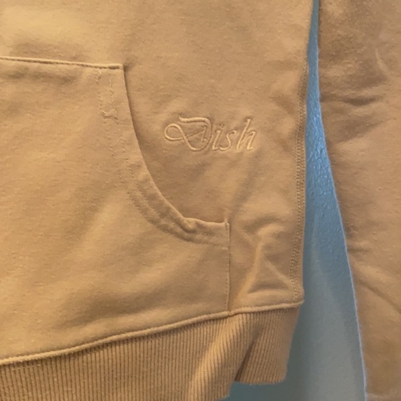 Dish S beige fitted athletic jacket - Picture 2 of 4
